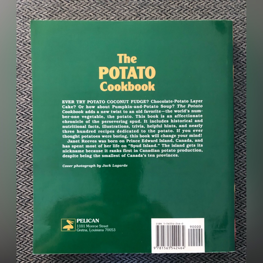 The Potato Cookbook Paperback Cookbook - Picture 2 of 3